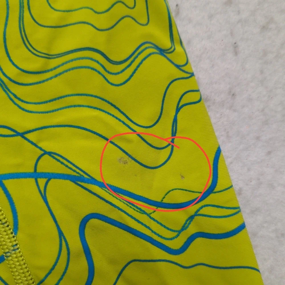 Arena Powerskin ST Jammer Boys 26 Green Blue Topographic Racing Swimsuit 002797